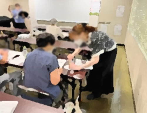 スマホ講座の様子