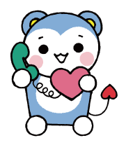 モモマルくんのイラスト