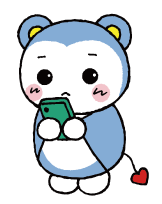 モモマルくんのイラスト