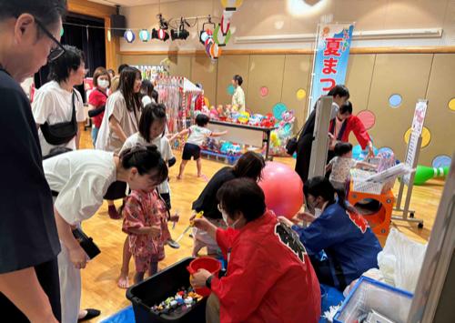 元気のもり in 夏まつりの様子
