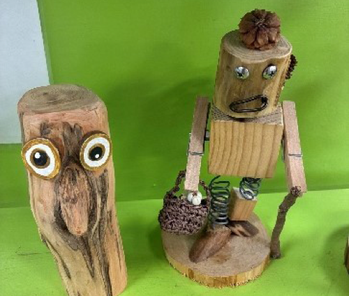 子どもロボット作り教室で作られた作品の画像
