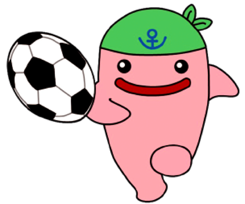 サッカーをするじーも