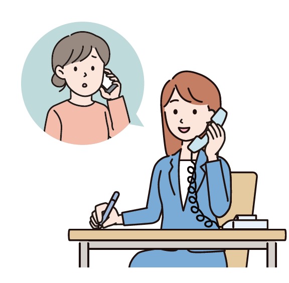 相談員のイラスト