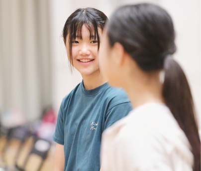 子供達の練習の様子