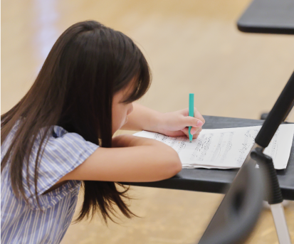 子供達の練習の様子