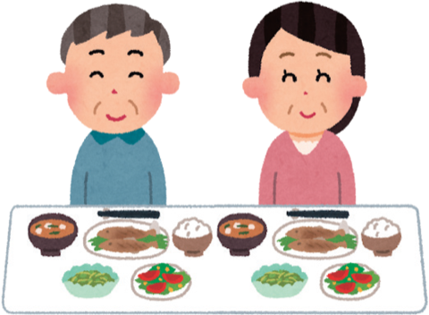 食事のイラスト