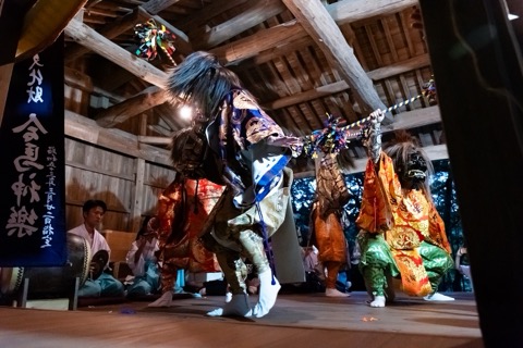 合馬神楽の写真
