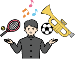 子どもたちの活動機会・居場所の確保のイメージイラスト