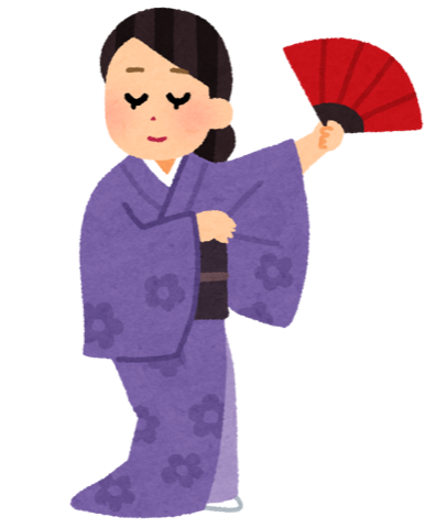 邦舞のイラスト