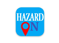 防災アプリ「ハザードン」