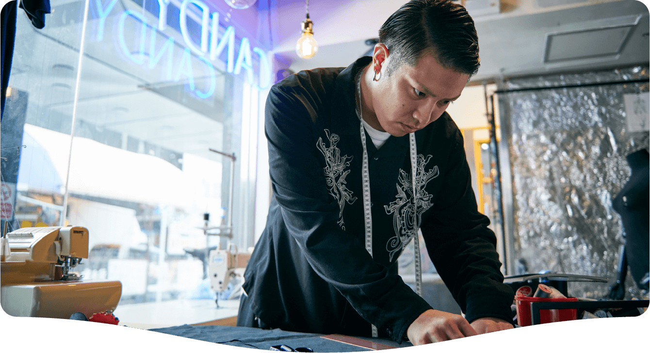 アパレルショップ/飲食店オーナー 竹馬翔 さん