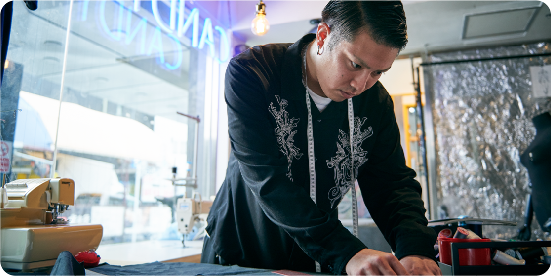 アパレルショップ/飲食店オーナー 竹馬翔 さん