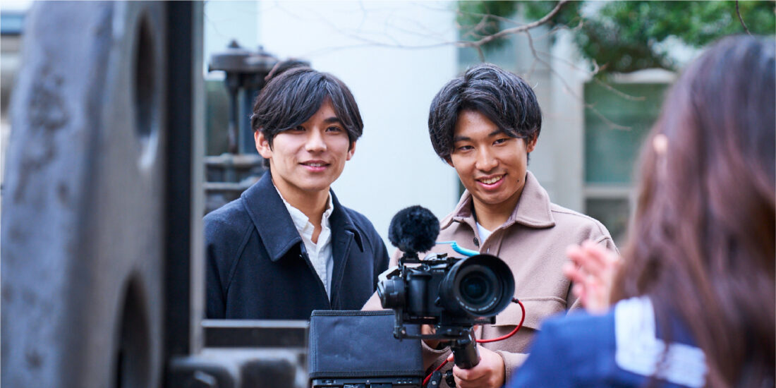 学生起業（株式会社KeyWeave 代表） 織田 漸さん 畠山 雄樹さん