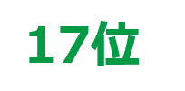 第17位