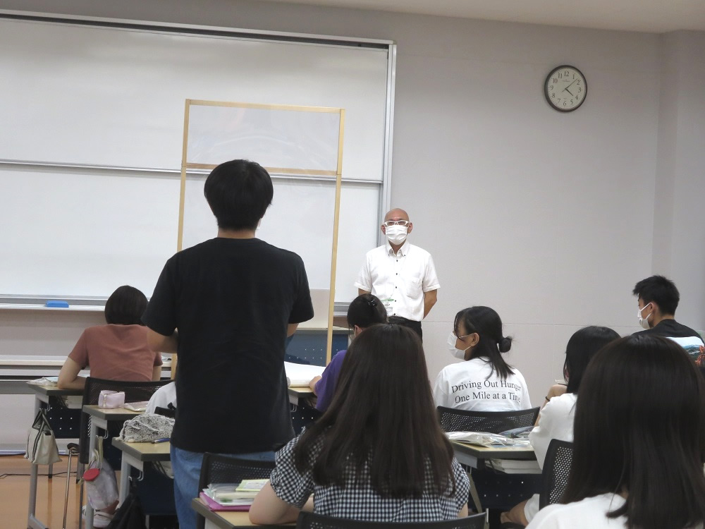 北九州看護大学校の受講風景③