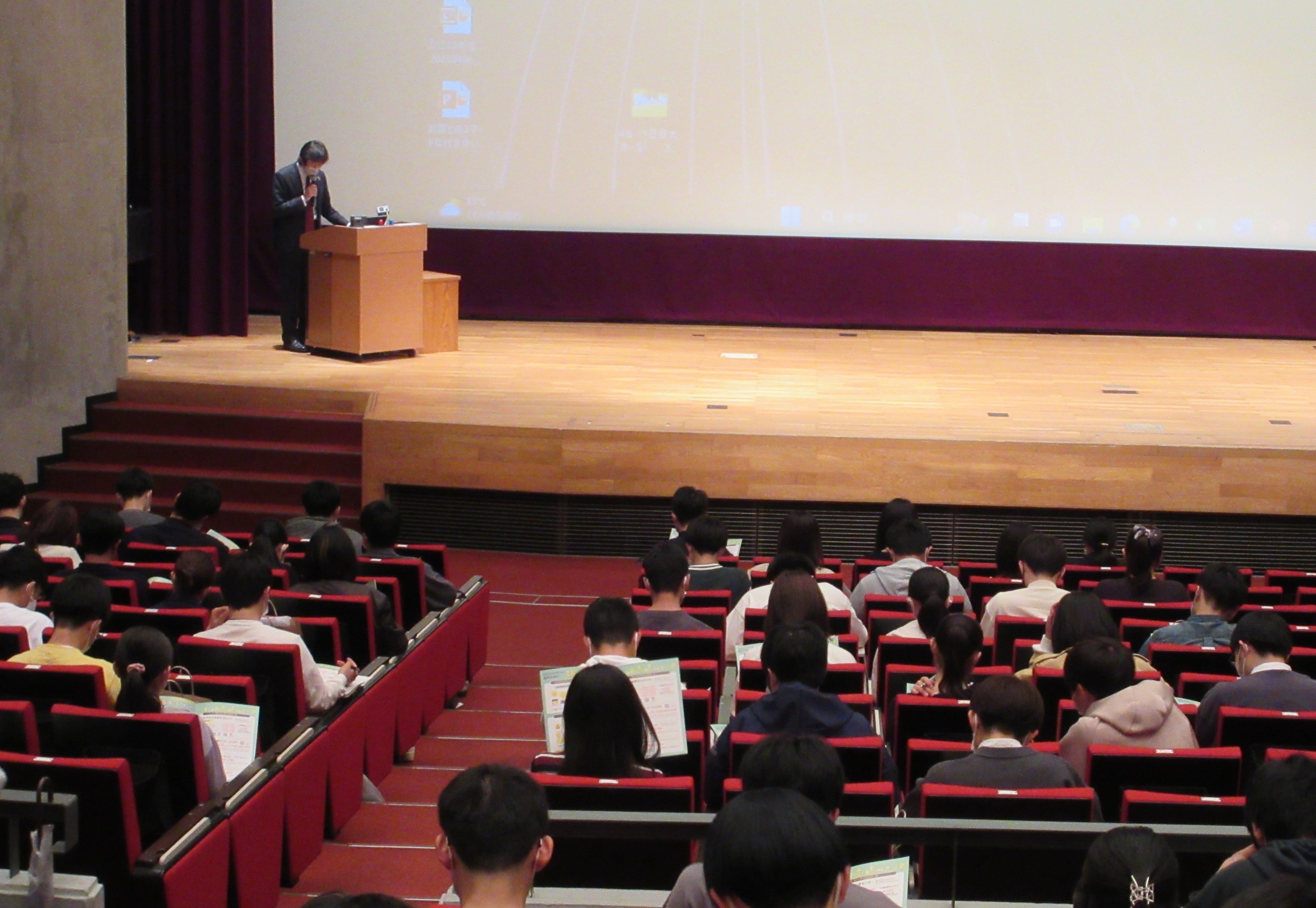 産業医科大学の受講風景②