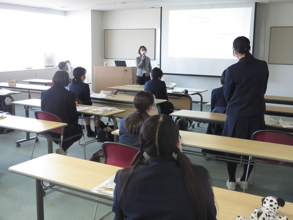 北九州市立戸畑高等専修学校の受講風景②