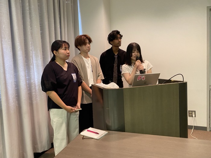 発表の様子